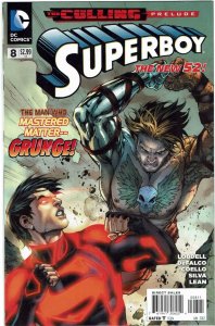 Superboy #8 (2011 v6) Scott Lobdell Tom DeFalco Beast Boy Terra NM