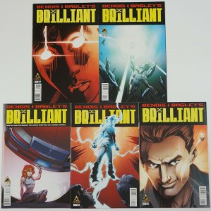 Brilliant #1-5 VF/NM complete series - brian michael bendis - mark bagley 2 3 4