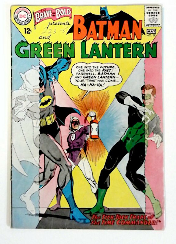 The Brave and the Bold 59 Silver Age 1965 DC Comics Batman & Green Lantern Comic