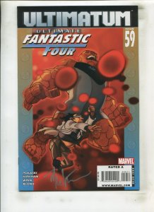 ULTIMATE FANTASTIC FOUR #59 (9.2) SIGNED BY TYLER KIRKHAM!! 2009