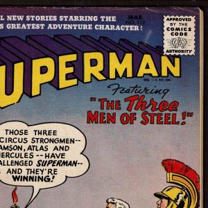 Superman #112 (Mar 1957, DC) VG-