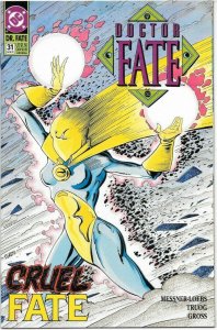 Doctor Dr. Fate #31 DC Comics August Aug 1991 (VFNM)