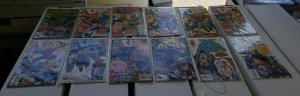 CABLE & X-MAN 12PC (VF/NM) BAGGED & BOARDED, HULK SMASH!, FATHERS & SONS 1993-96