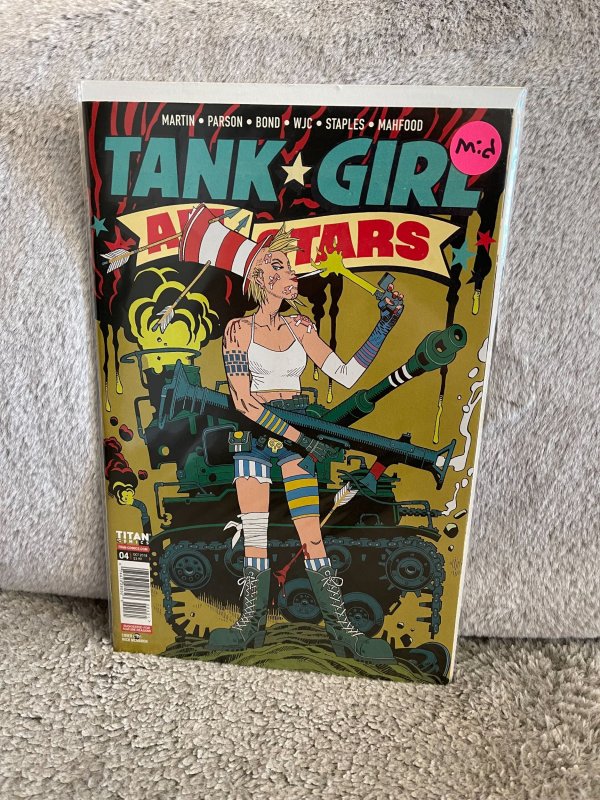 Tank Girl: All Stars #4 Variant (2018)