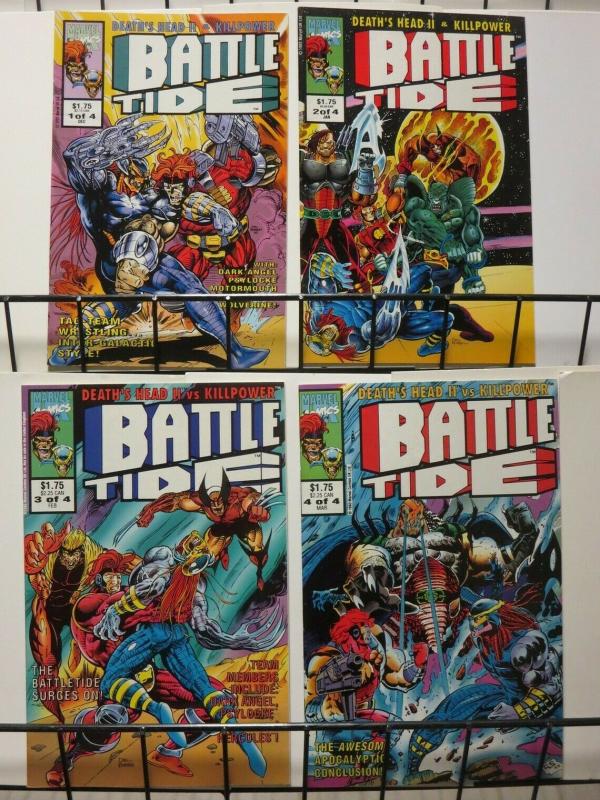 BATTLE TIDE (1992  1-4 Wolverine,Sabretooth