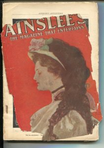 Ainslee's 10/1908-Charles Neville Buck-Daniel Steele-early pulp fiction-Early...