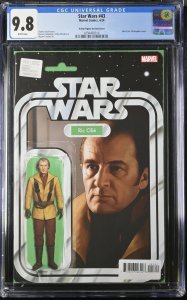 Star Wars #43 CGC 9.8 Ric Olie JTC Action Figure Variant Cover Marvel 2024 WP