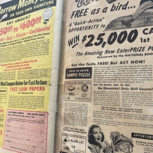 Mister Mystery #15 1954 Aragon Magazines Pre Code Horror, Please see all pics! 