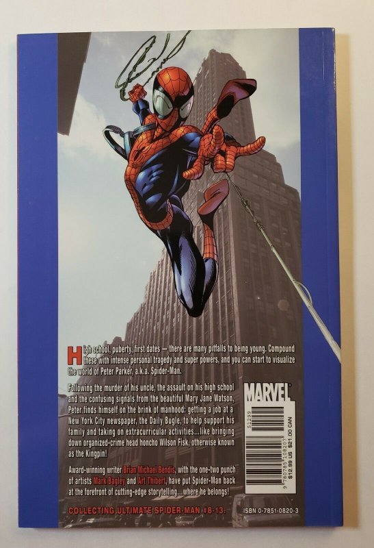 ULTIMATE SPIDER-MAN VOL.2 Learning Curve TPB Soft Cover 5TH PRINT VF/NM