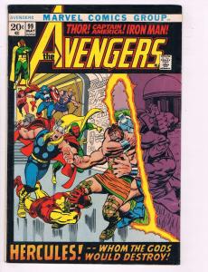 Avengers # 99 FN/VF Marvel Comic Book Hawkeye Captain America Black Panther MM1