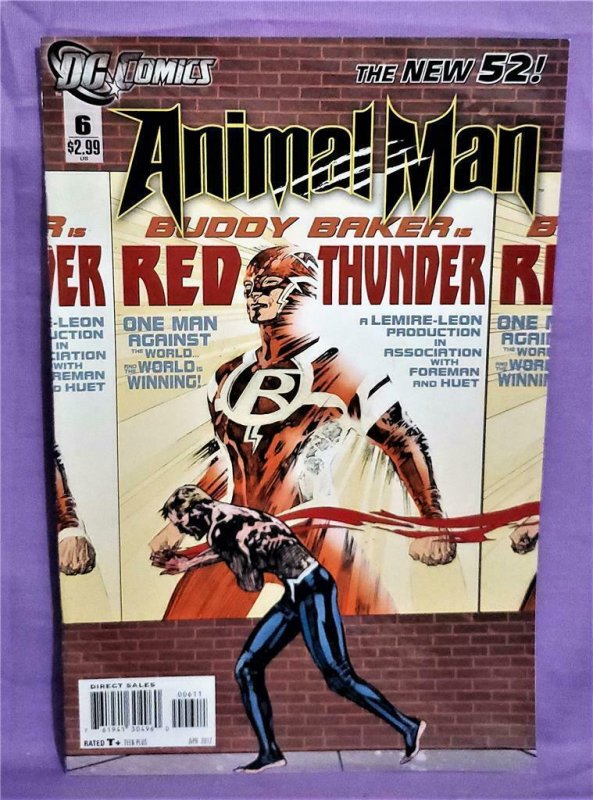 ANIMAL MAN #1 - 9 1st ROT Jeff Lemire Travel Foreman DC New 52 (DC, 2011)! 