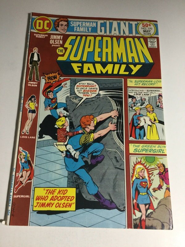 Superman Family 170 Vf+ Very Fine+ 8.5 DC Comics