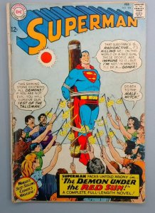 Superman #184 VG DC 1966