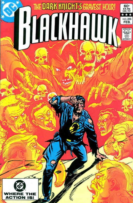 Blackhawk (1st Series) #255 VG; DC | low grade comic - save on shipping - detail