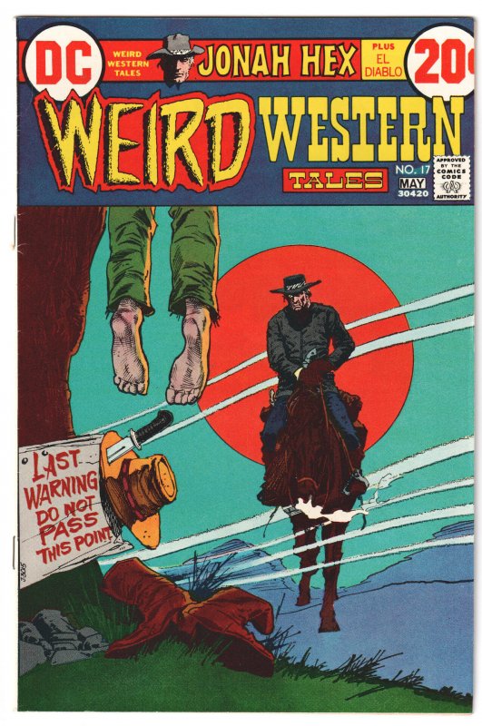 Weird Western Tales #17 (1973) Jonah Hex