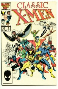 Classic X-Men #1 First issue comic book Marvel-1986