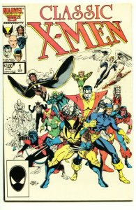 Classic X-Men #1 First issue comic book Marvel-1986