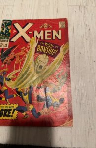 The X-Men #28 (1967)the first Banshee low grade