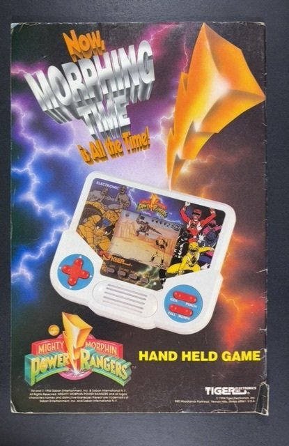 Mighty Morphin Power Rangers #1 (1994) DAMAGED COVER DETACHED