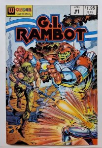 G.I. R.A.M.B.O.T. #1 (April 1987, Wonder Comics) 6.5 FN+  