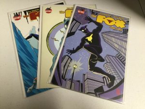 The Fox 3 4 5 Variant Lot Nm Near Mint Red Circle Comics