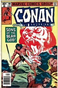 Conan the Barbarian #109  Newsstand Marvel  FN+