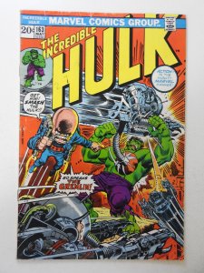 The Incredible Hulk #163 (1973) VG Condition stamp fc