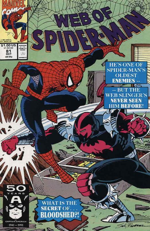 Web of Spider-Man, The #81 VF/NM; Marvel | save on shipping - details inside