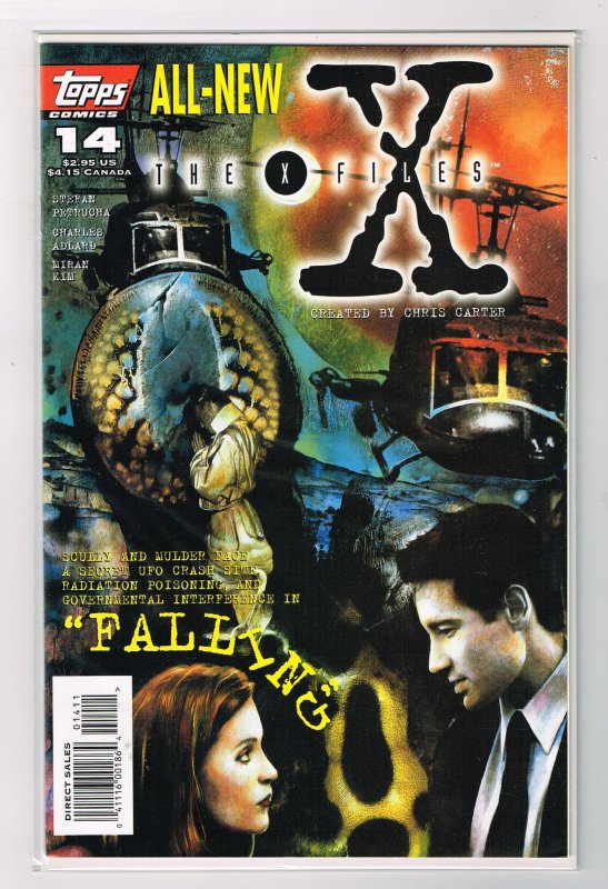 X-Files #14 Falling   (1996)    Topps