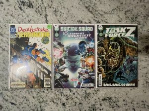 3 DC Comics Task Force Z # 2 + Suicide Squad #11 + Deathstroke 27 NM 1st 41 J801 