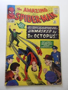 The Amazing Spider-Man #12 (1964) GD+ Cond centerfold detached bottom staple