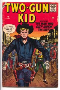 Two-Gun Kid #49 1959- Marvel Joe -Maneely- John Severin-Gene Colon-Stan Lee-VG-