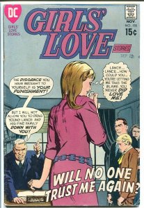 GIRLS' LOVE STORIES #155-DC ROMANCE-COURT/JUDGE CVR VG+