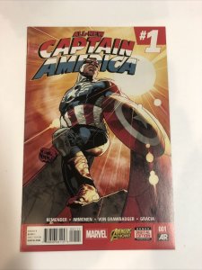 All-New Captain America (2015) #1 (NM) 1st Sam Wilson as Captain America! Falcon