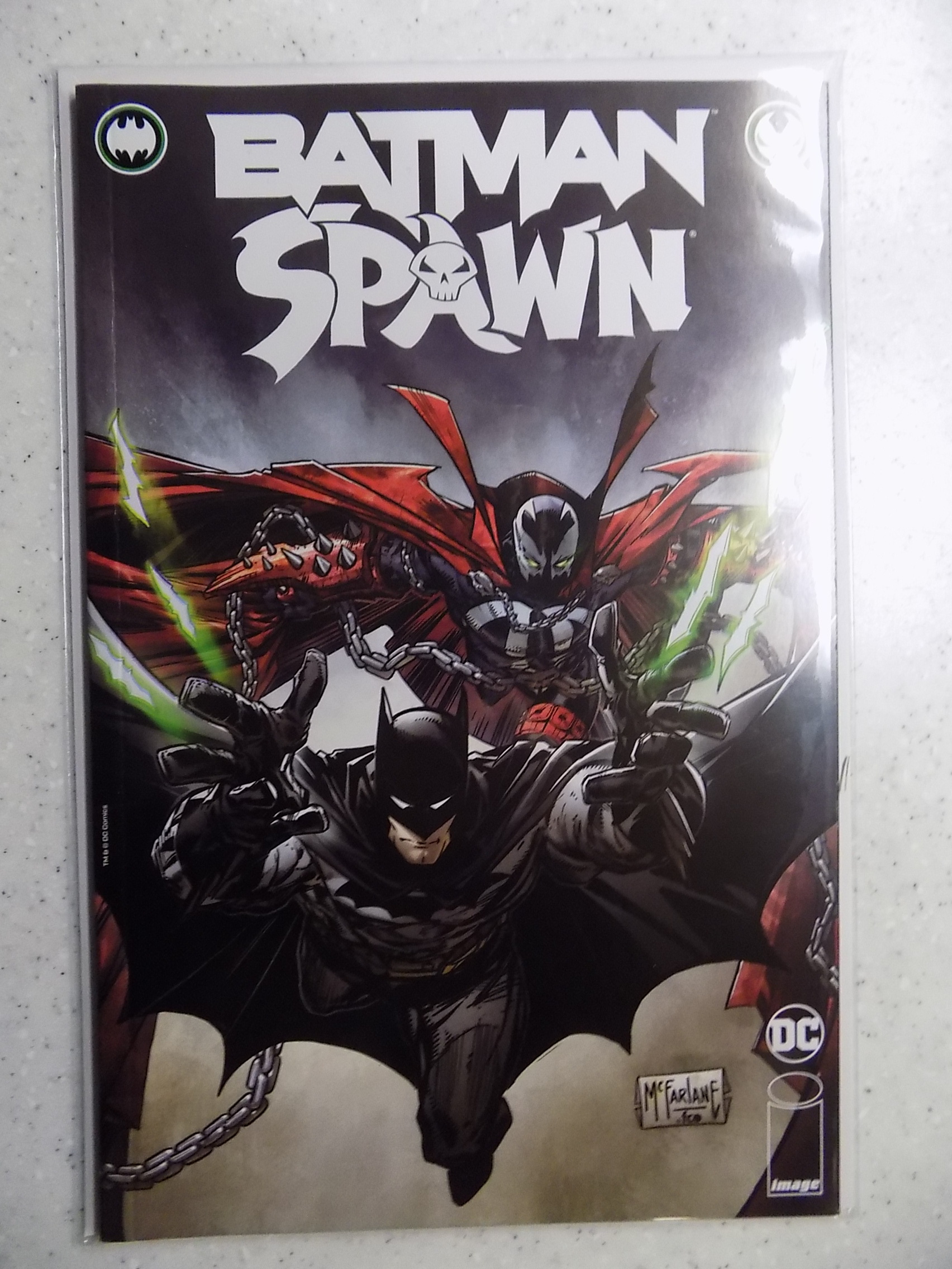 Batman/Spawn 1 Mcfarlane CVR Image Mcfarlane Capullo Action Fantasy