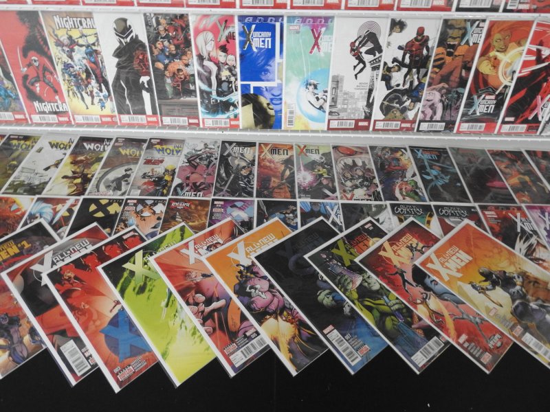 Huge Lot 160+ Comics W/ Wolverine, Carnage, Magneto, Spidey+ Avg NM- Condition!