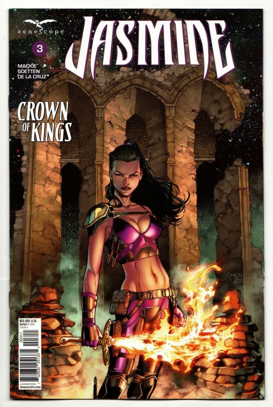 Jasmine Crown Of Kings #3 Cvr A (Zenescope, 2018) NM