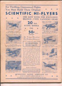 Model Aircraft Builder 4/1936-2nd issue-photos-plans to build model planes-VG