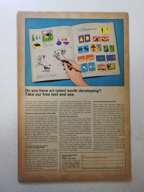 Captain America #135 (1971) VG Cond 1 in spine split, cover detached top staple