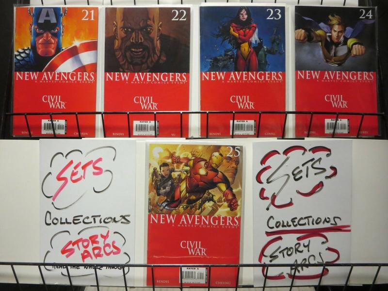 NEW AVENGERS (2005) 21-25  CIVIL WAR