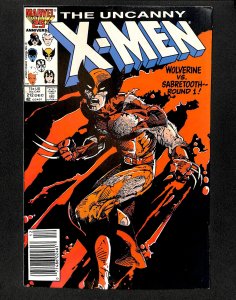 Uncanny X-Men #212 Wolverine Vs. Sabretooth!