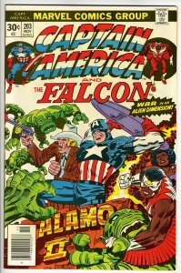 CAPTAIN AMERICA #203 - Falcon - Kirby