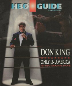 ORIGINAL Vintage Nov 1997 HBO Guide Magazine Don King Only in America Star Trek