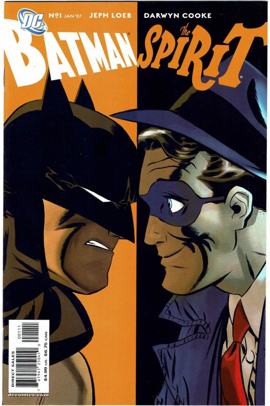 Batman/The Spirit #1 Jeph Loeb, Darwyn Cooke NM