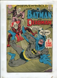 THE BRAVE AND THE BOLD #86 - BATMAN AND DEADMAN! - (4.0) 1969