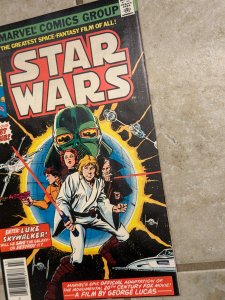 Star Wars #1 (1977) newstand copy - 1st Star Wars adaptation first pritn