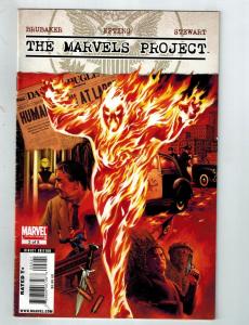 The Marvels Project # 2 FN/VF Marvel Comic Book Human Torch Captain America S75