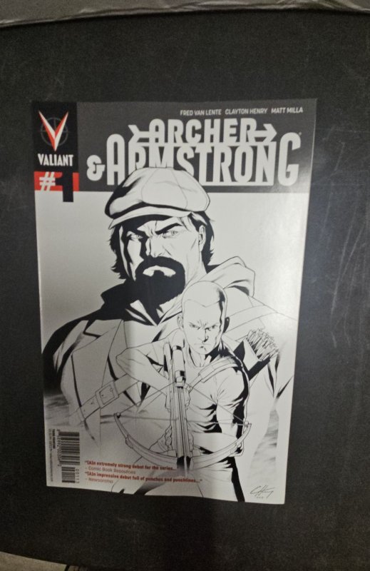 Archer and Armstrong #1 Third Printing Variant (2012)
