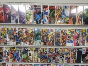 Huge Lot 140+ Comics W/ Silver Surfer, GI Joe, Batman, +More AVG VF-
