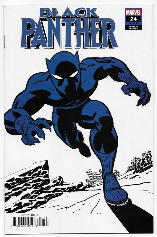 Black Panther #24 Cho Two-Tone Variant (Marvel, 2021) NM